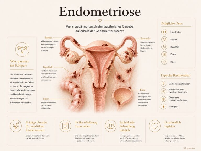 Infografik: Endometriose