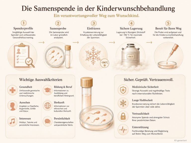Infografik: Was ist eine Samenspende?