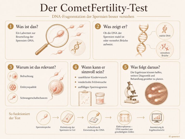 Infografik: Der CometFertility-Test