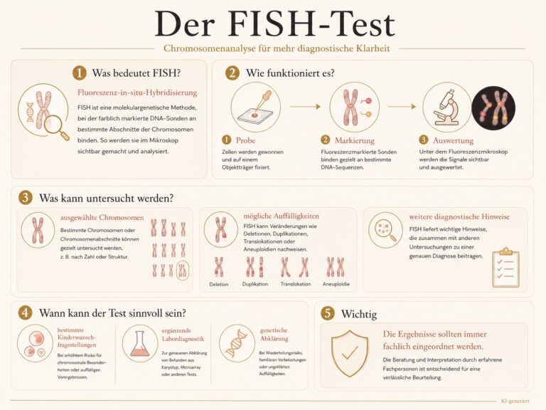 Infografik: Der FISH-Test