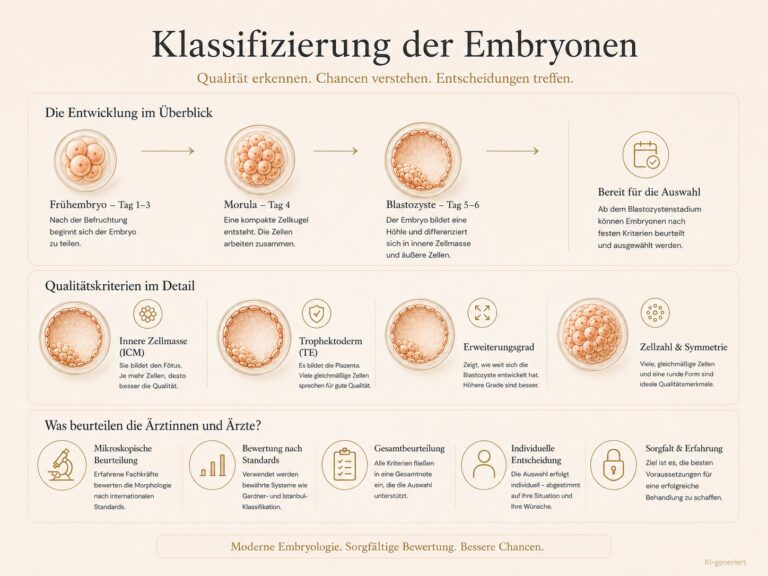 Infografik: Klassifizierung der Embryonen