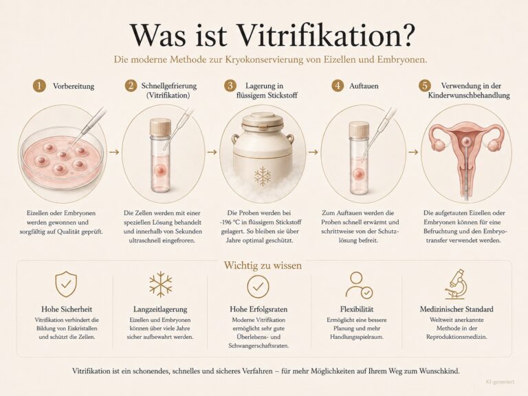 Infografik: Was ist Vitrifikation?
