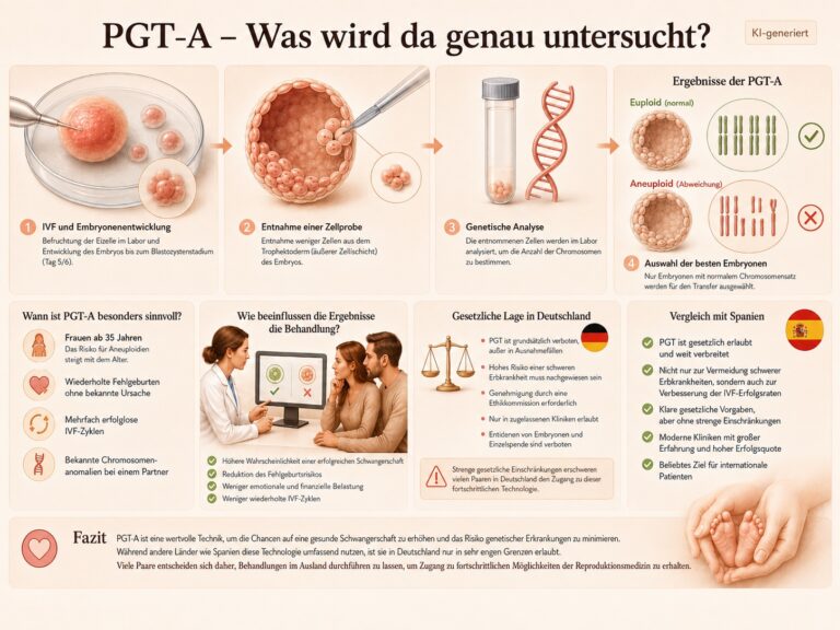 Infografik: PGT-A - Was wird da genau untersucht?