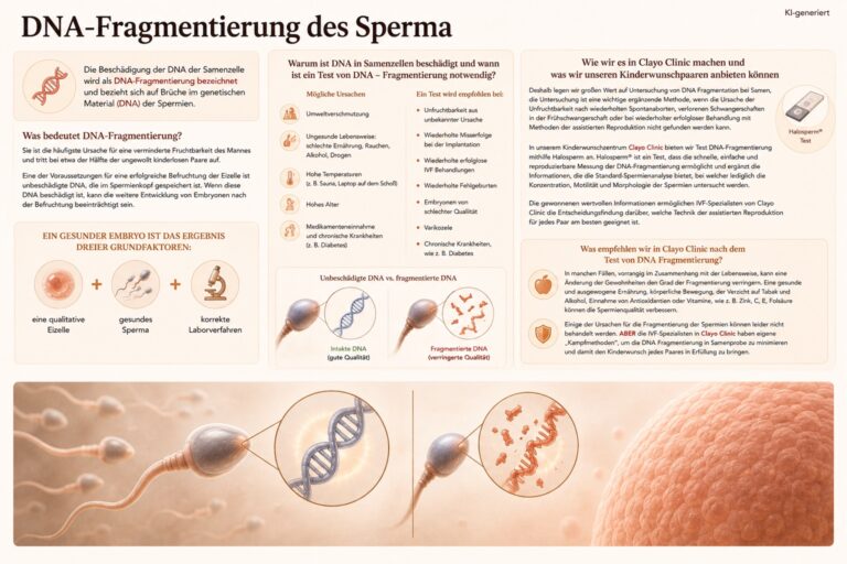 Infografik: Was ist die DNA-Fragmentierung des Sperma?