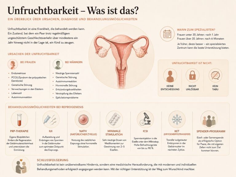 Infografik: Unfruchtbarkeit - Was ist das?